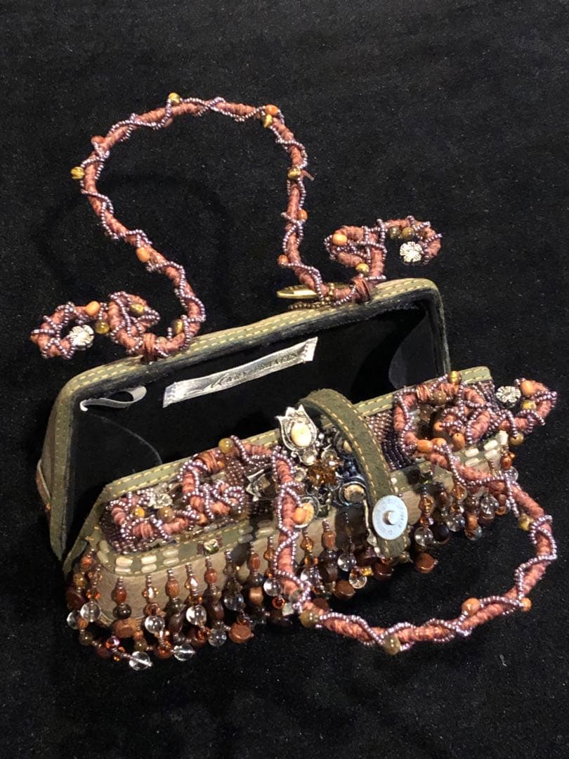 MARY FRANCES パーティーバック リゾート エスニック ゴージャス！