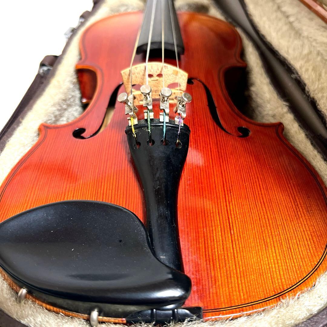 美虎杢】SUZUKI NO.520 1/2 バイオリン スズキ 1992年製