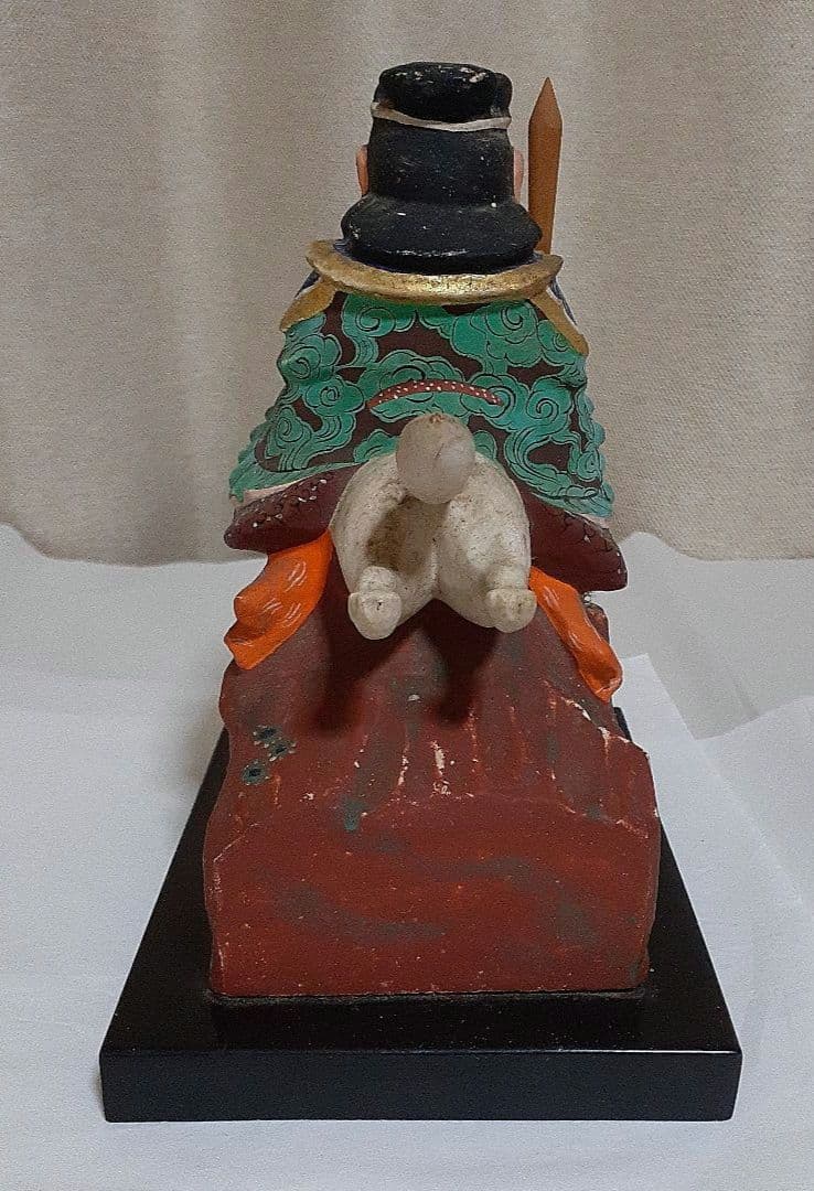 彩色 荼枳尼天尊像 神像 仏像