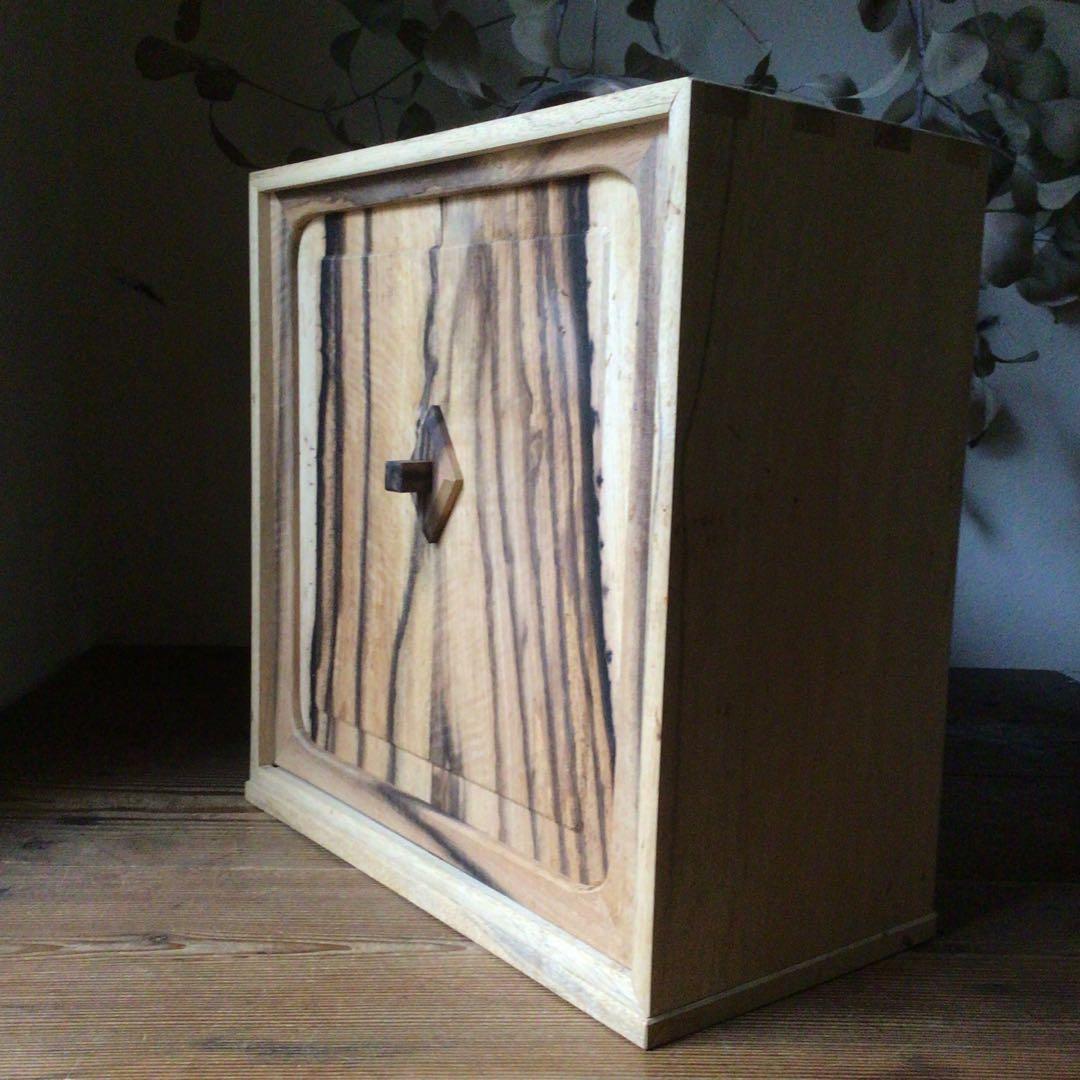 No3724 黒柿無垢 茶箱 高さ38.5cm 茶道具 器局 茶箪笥 送料無料 - メルカリ