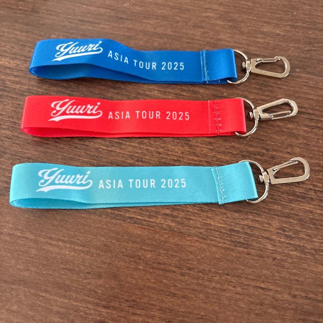 優里 アジアツアー2025 ランダムくじ リボンキーホルダー3つセット