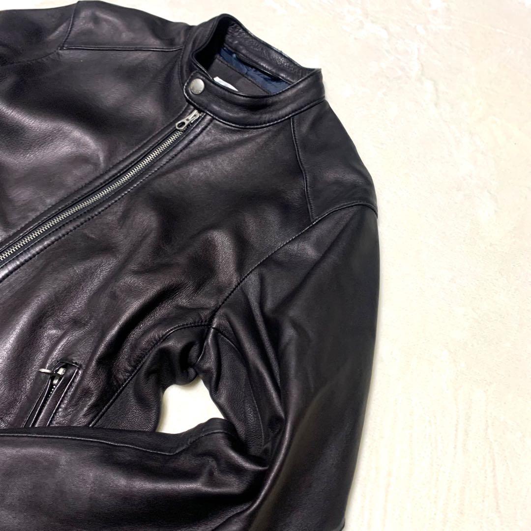 極美品】BEAUTY&YOUTH UNITEDARROWS ライダースシングル