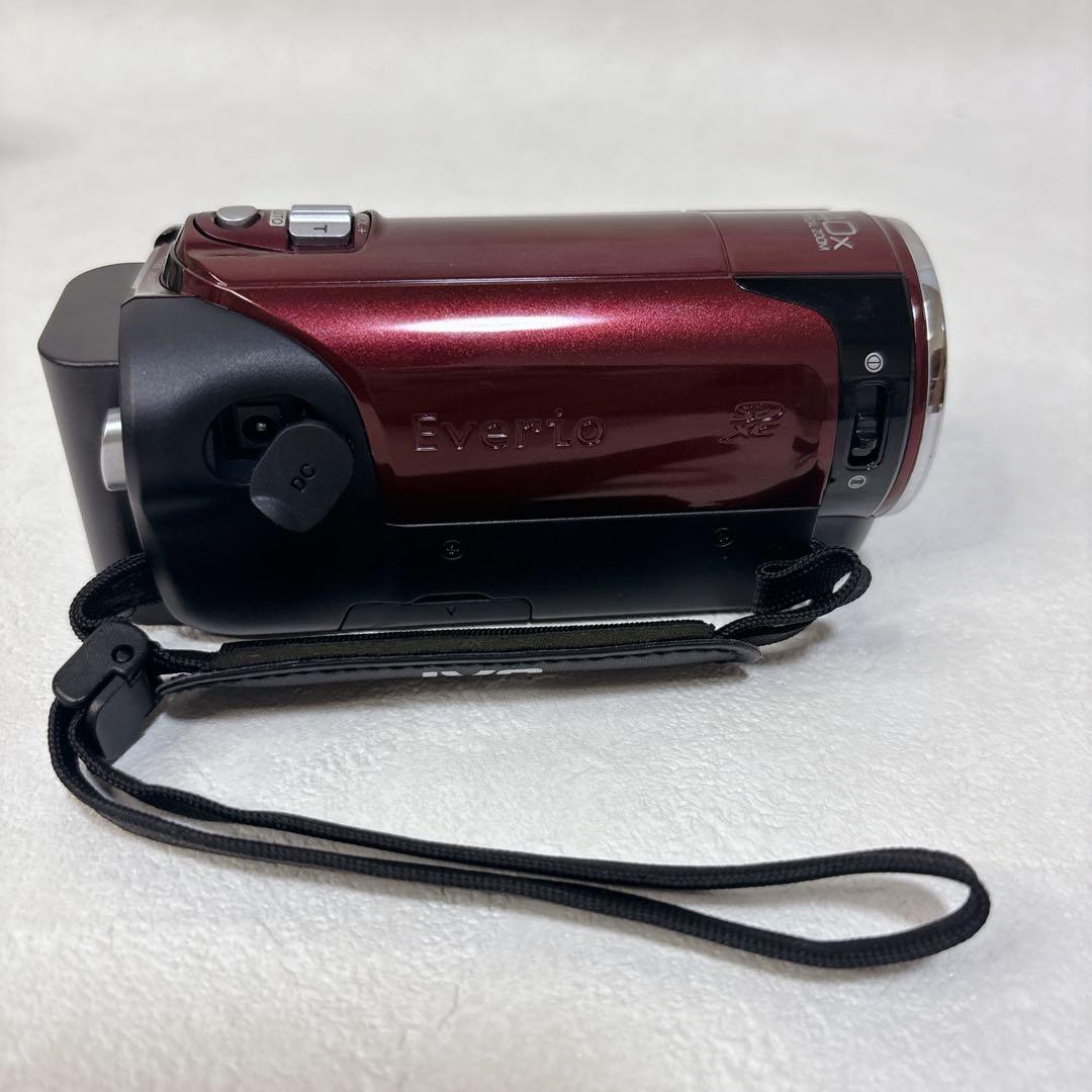 極美品✨ JVC Everio GZ-HM30 ビデオカメラ　レッド　Wi-Fi