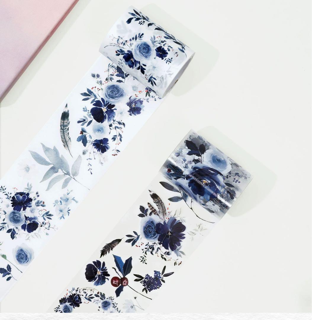 ⭐️SALE⭐️WT《霜色尽染》海外マスキングテープ　マステ 【2701】