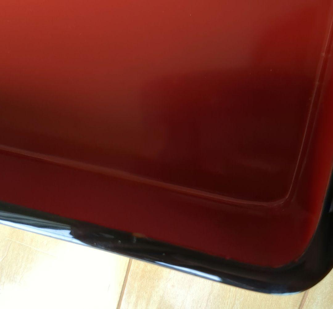 【輪島塗り　重箱】うるし塗装　天然木　地の粉漆下地　二段重箱　桜