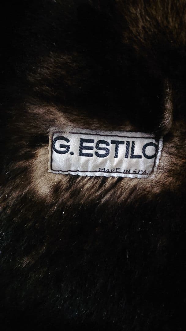 【スペイン製】オールド ユーロ ムートンコート【高級】