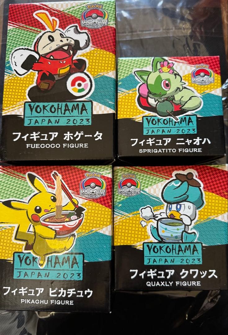 WCS2023 横浜 ポケモン フィギュア 4体セット - メルカリ