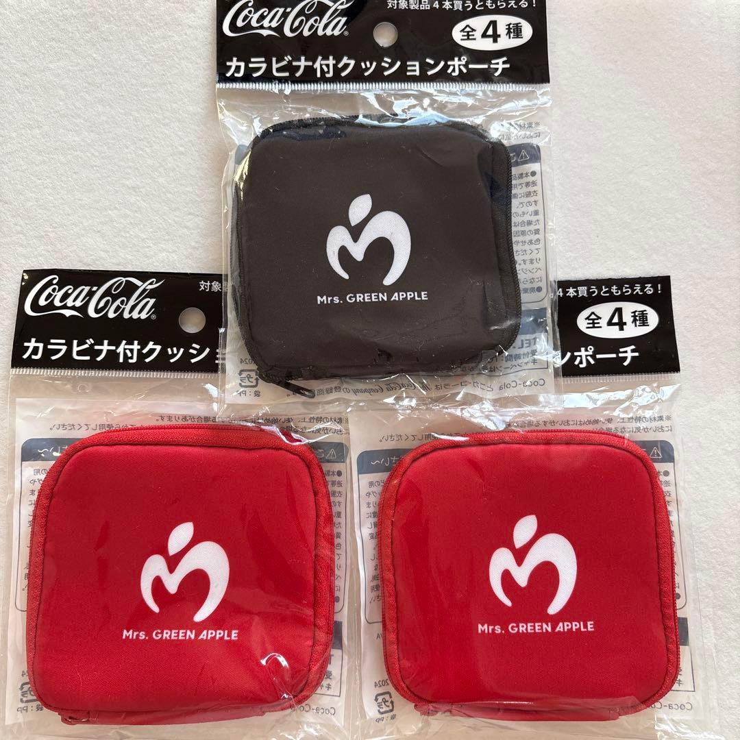 Mrs. GREEN APPLE クッションポーチ 3個セット - メルカリ