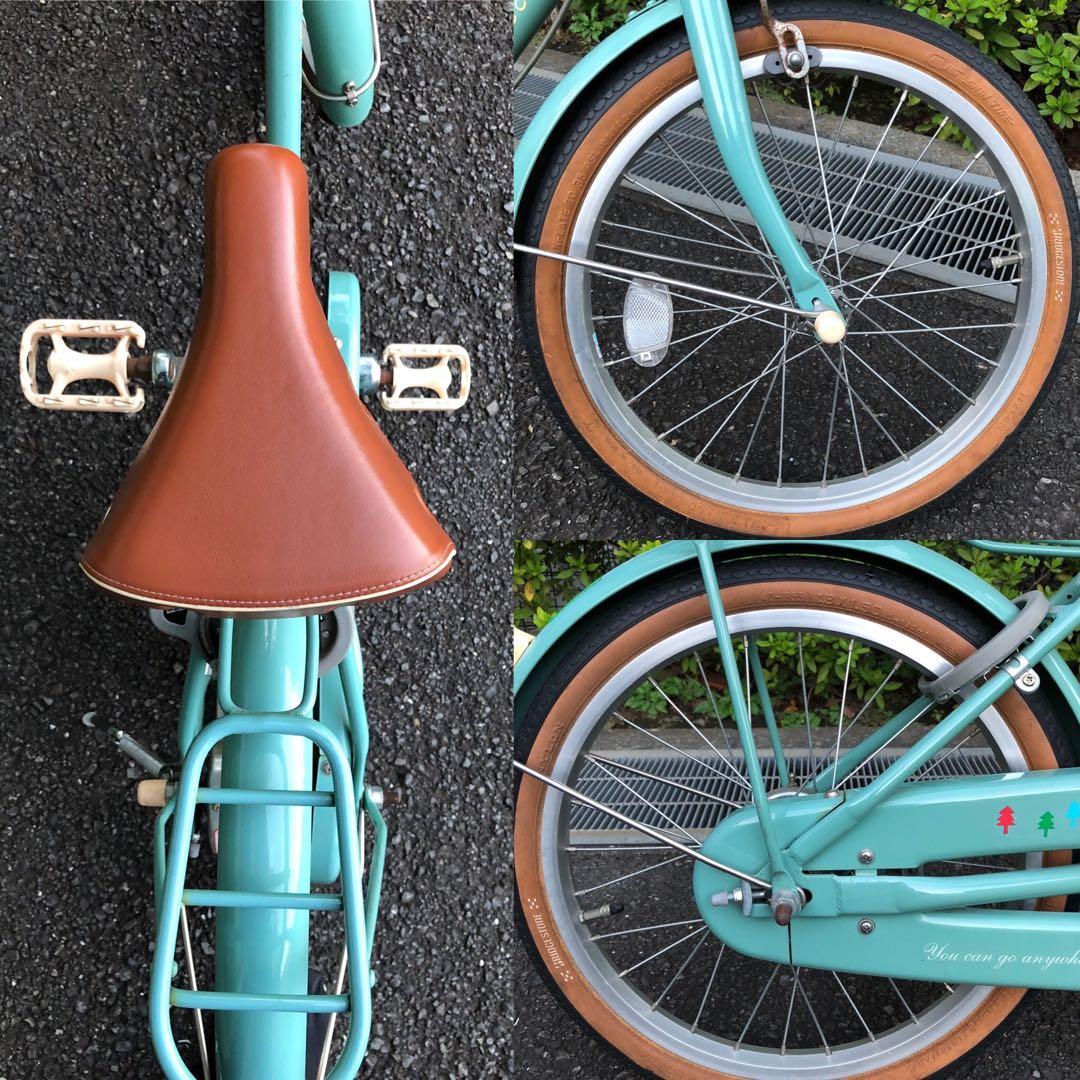 ブリヂストン 幼児用自転車 HACCHI（ハッチ）18型 グリーン HACCHI