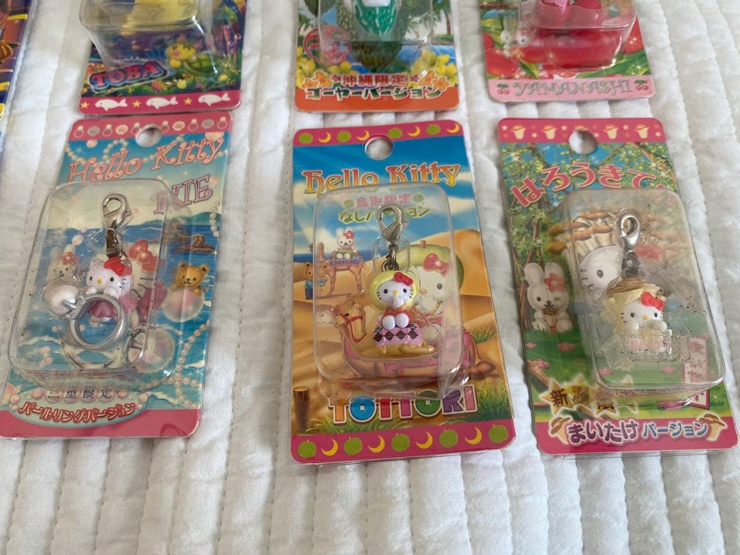 【バラ売り不可】ご当地キティ　チャーム　根付け　58個まとめ売り