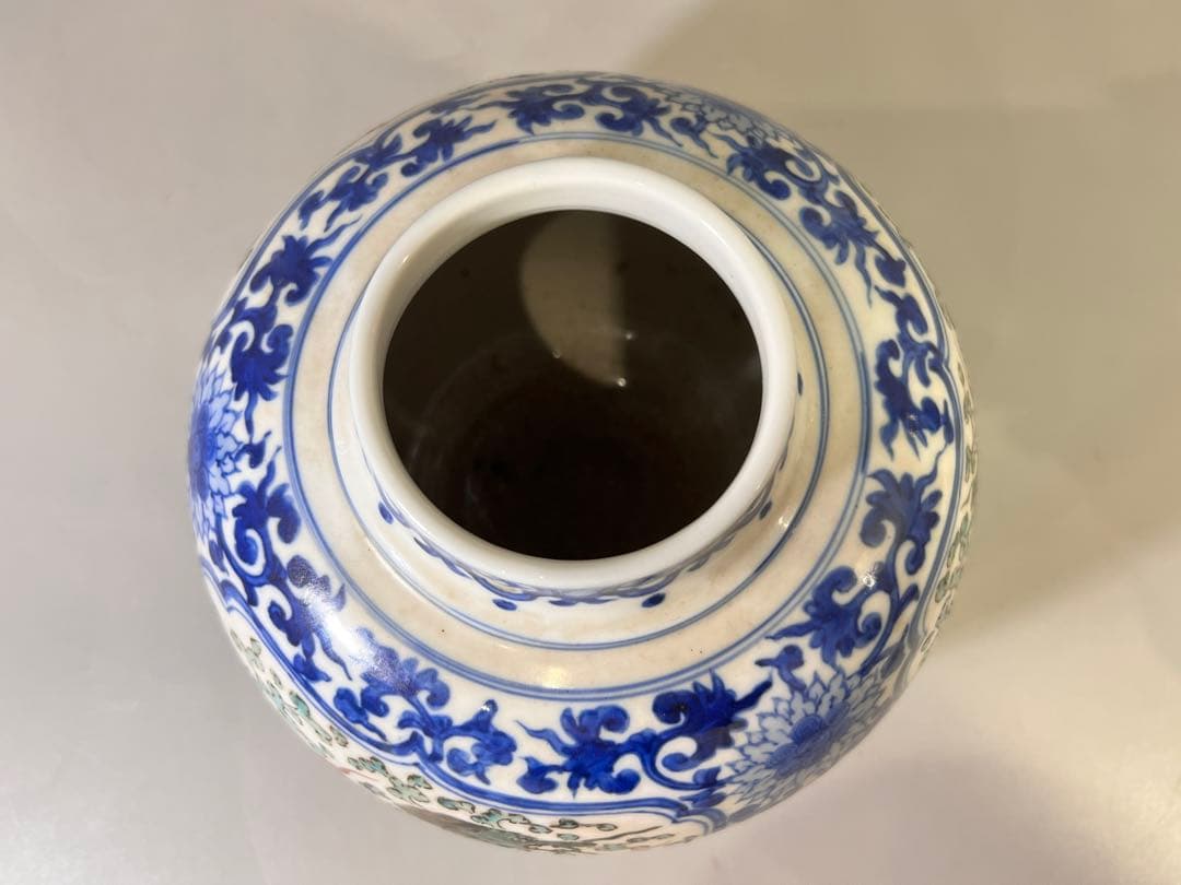 DT643 仿 中国 龍紋 瓶 在銘 美品 - メルカリ