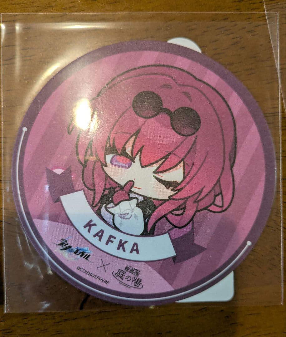 崩壊スターレイル 庭の湯コラボ カフカ コースター4ストロータグ2