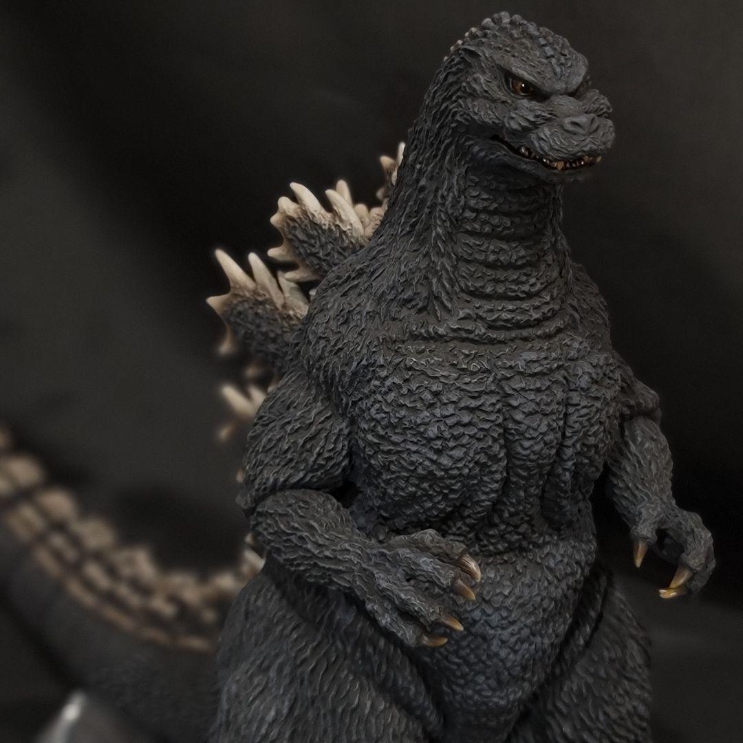 塗装完成品】東宝30cmシリーズ 酒井ゆうじ造形 ゴジラ (1992)丹沢進撃