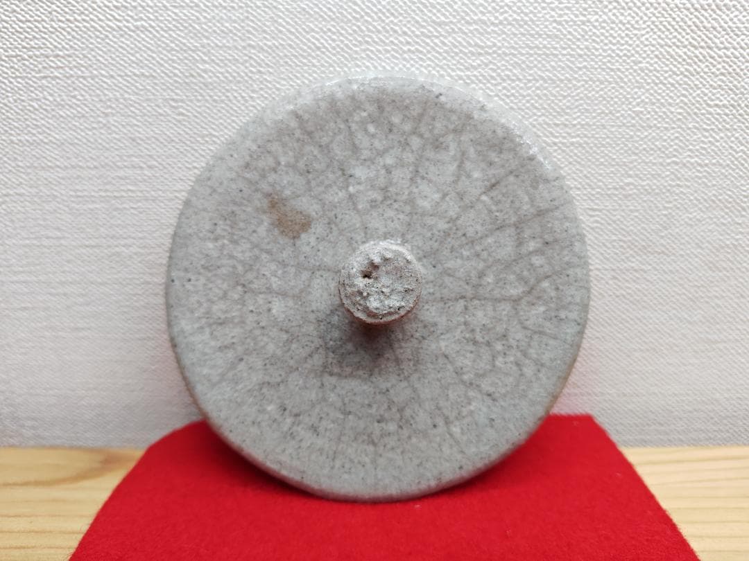 送料込【逢絢亭】茶道具 水指 大樋焼 白釉 裏千家書付 大樋年雄 共