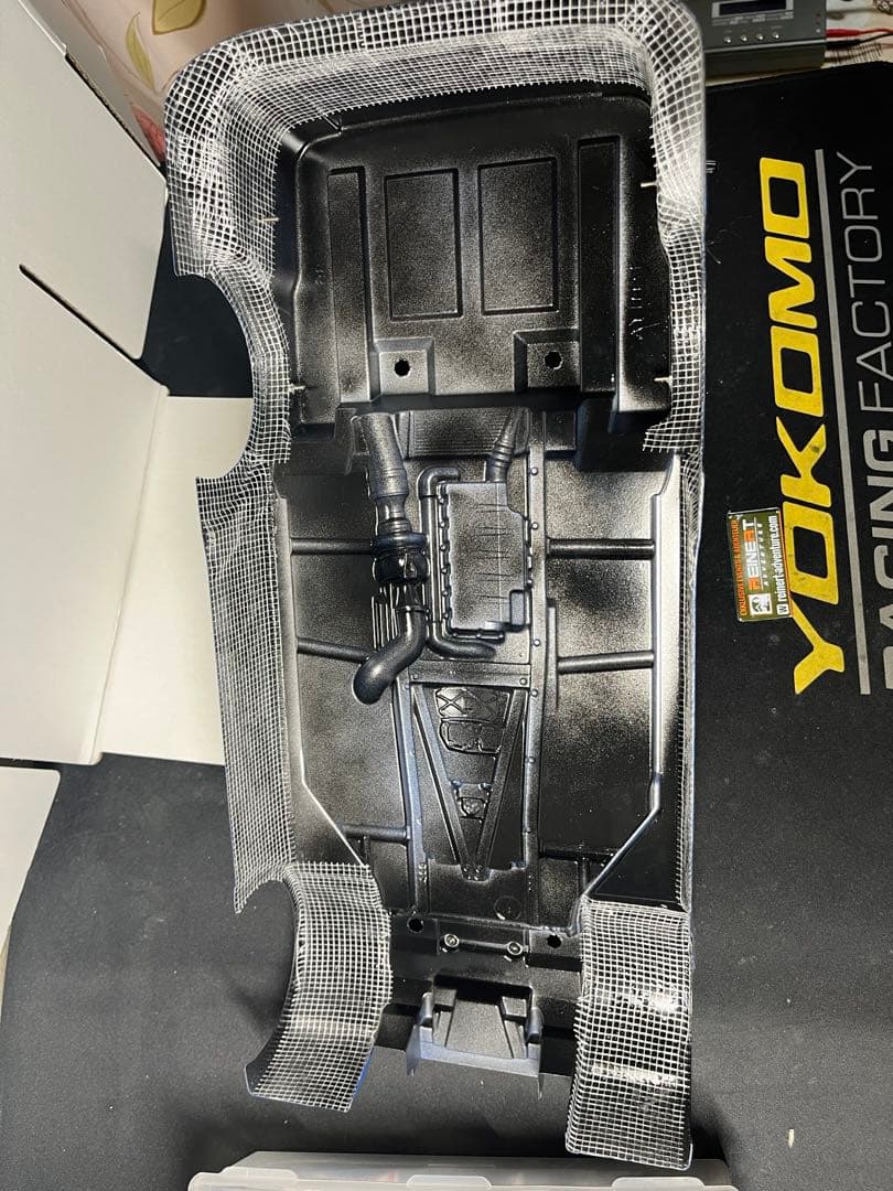 TAMIYA TEAM HAHN RACING MAN TGS ボディ　完成品