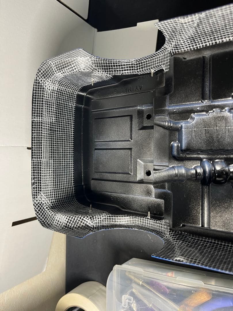 TAMIYA TEAM HAHN RACING MAN TGS ボディ　完成品