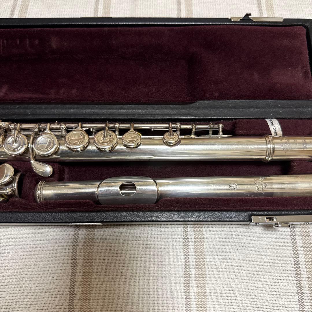 YAMAHA YFL-517フルート　頭部菅銀製フルート