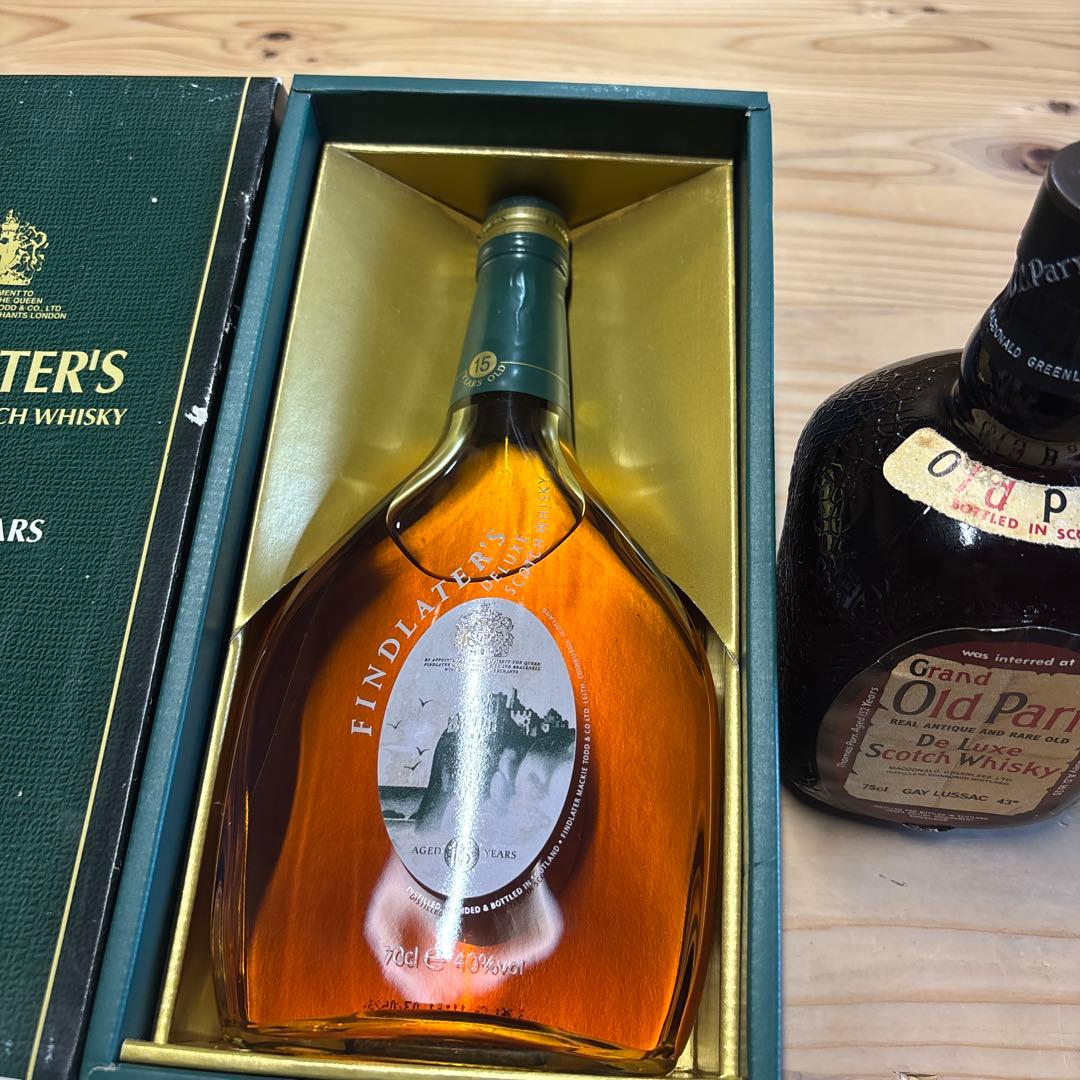 スコッチウイスキー フィンドレイター15年 オールドパー 2本セット