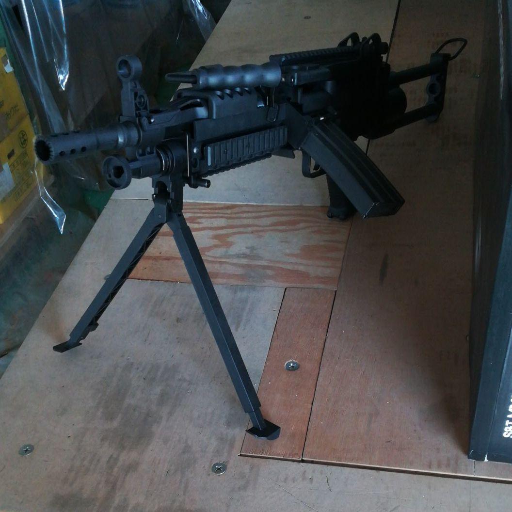 S&T M249 PARA ナイロンファイバースポーツライン電動ガンショート加工