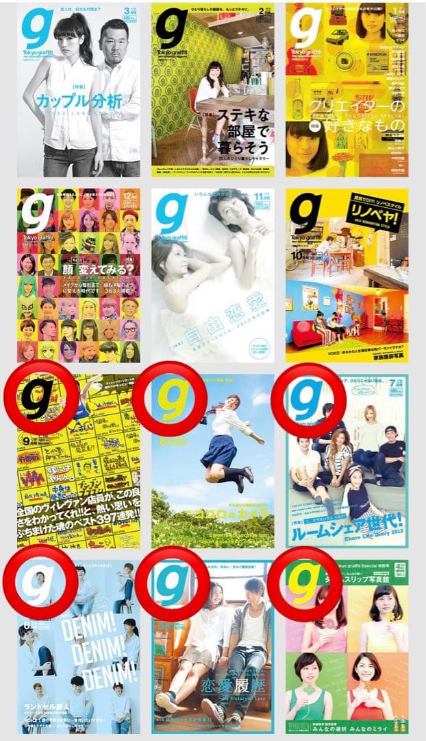 東京グラフィティ TOKYO GRAFFITI まとめ売り 雑誌 書籍 - メルカリ