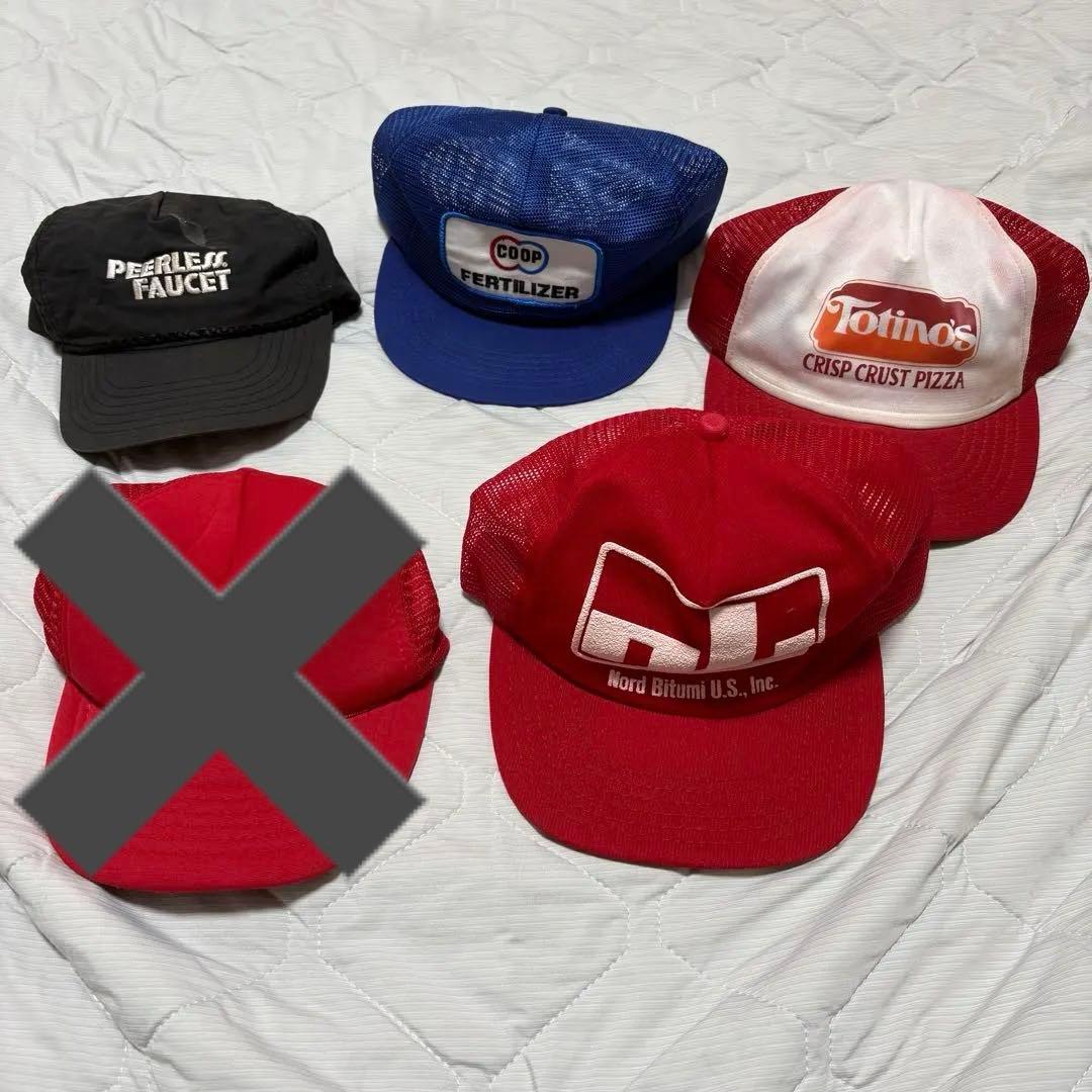 トラッカー キャップ アメカジ CAP USA メッシュキャップ 山田蓮 オモシ