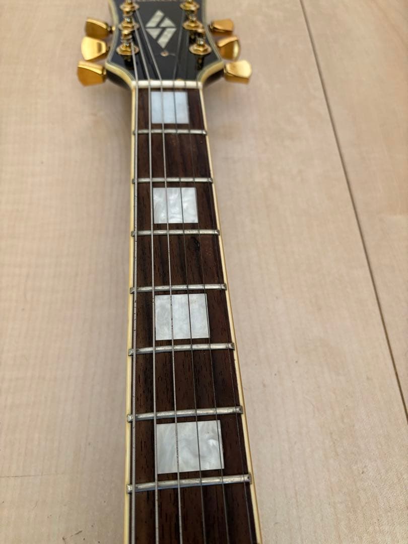 BUSKER'S バスターズ　ブラック エレキギター ゴールドパーツ