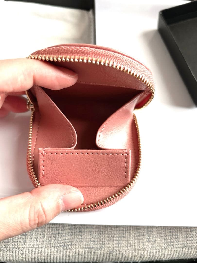 皇居財布　ケース　ピンク