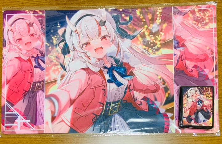 ホロライブ 百鬼あやめ 白上フブキ 大神ミオ スリーブ プレイマット