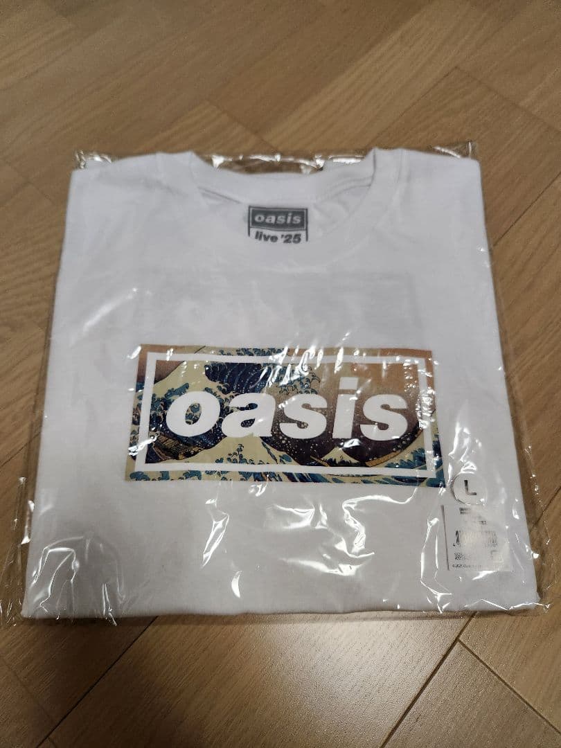 【新品】OASIS ライブTシャツ 波 Oasis 日本限定 2025 Live Tシャツ 波 新品未開封 - メルカリ