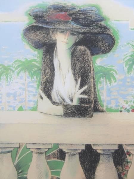 ジャン・ピエール・カシニョール、「モンテ・カルロ」　希少・大判画集画