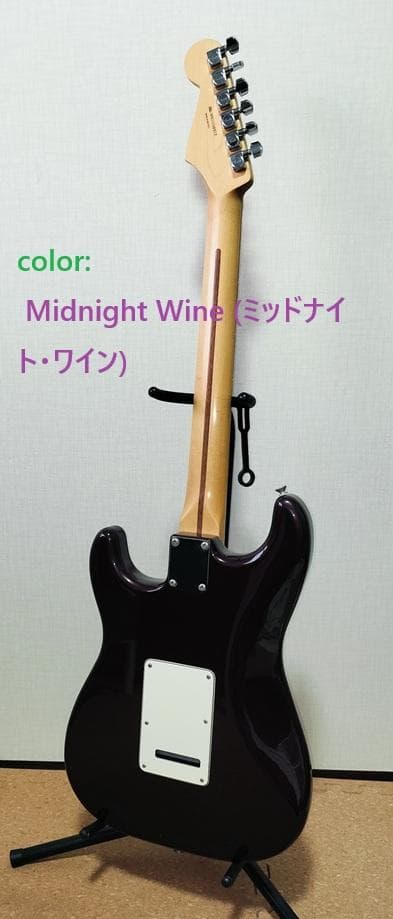 ☆2012 Fender Mexico STD ST ミッドナイト・ワイン - メルカリ