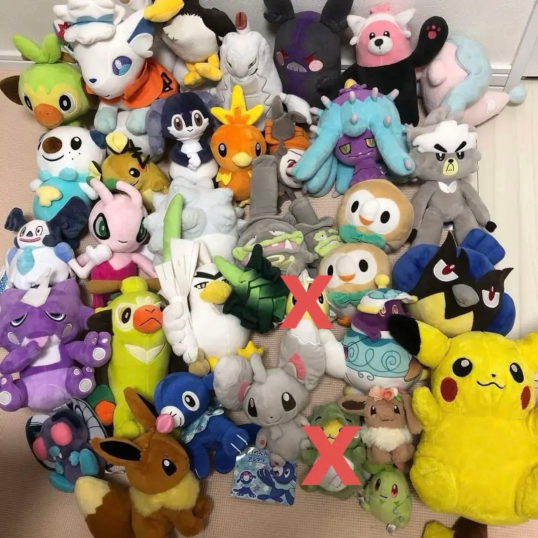 ポケモンセンターぬいぐるみまとめ