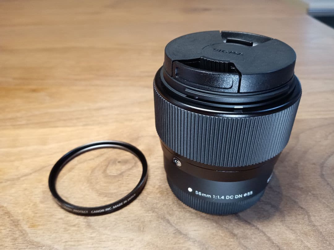 み*ほ様 未使用級 SIGMA 56mm F1.4 DC DN Canon用【返