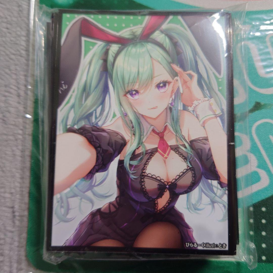 α1 ぶいすぽっ! 胸元&うさ耳&舌 八雲べに スリーブ&プレイマット