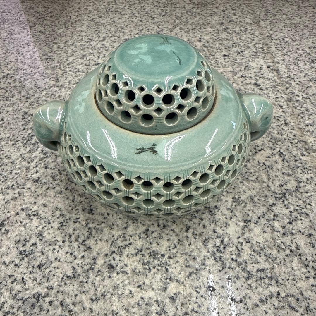 アンティーク 香炉 香炉 骨董 工芸品 昭和レトロ 美術品 小物 格安