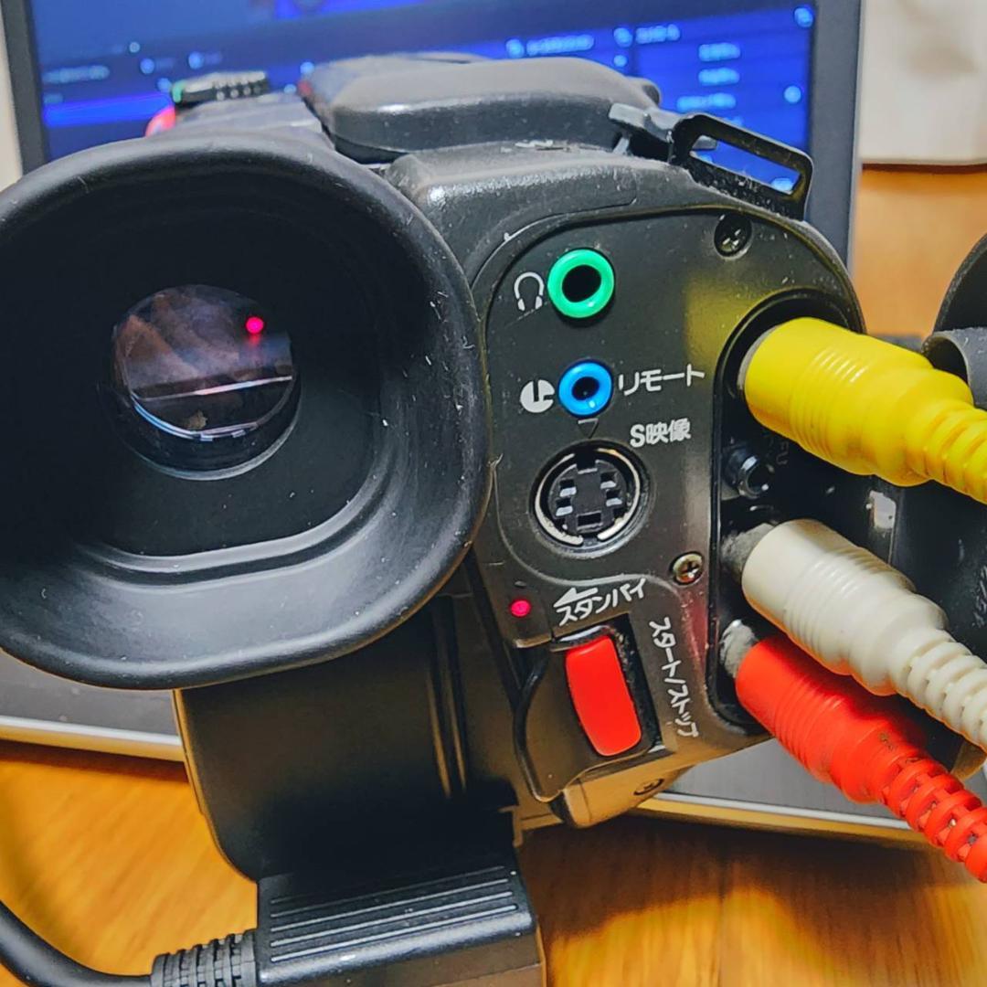 【動作確認済】SONY 高画質 Hi8 ビデオカメラ CCD-TR3 セット