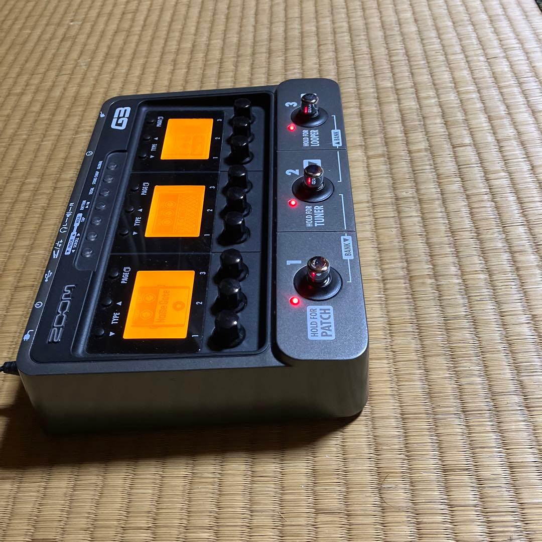 ZOOM G3 ギターマルチエフェクター➕ACアダプター