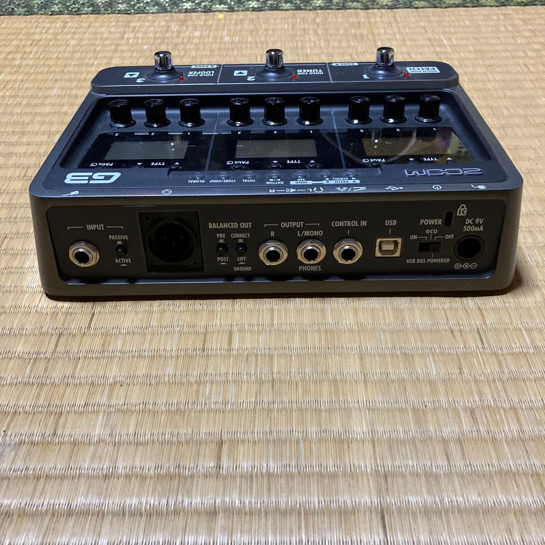 ZOOM G3 ギターマルチエフェクター➕ACアダプター