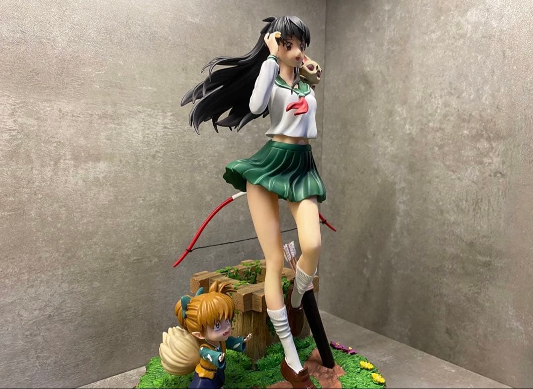 犬夜叉 日暮かごめ ガレージキット ガレキ スタチュー②