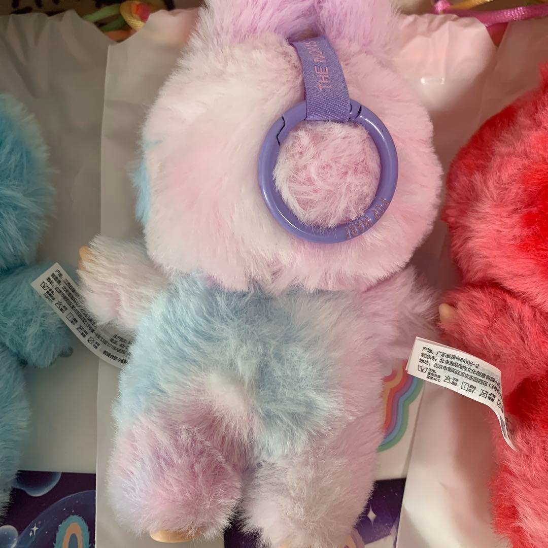 ★POP MART Big into Energy ぬいぐるみ　青・紫