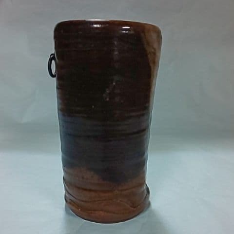 大樋焼  掛花生  花生  花瓶  茶道具