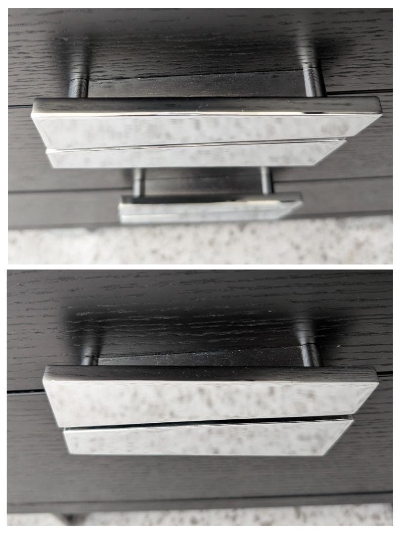 廃盤品 アルモニア メタルハンドル チェスト 引き出し(大) ポスト