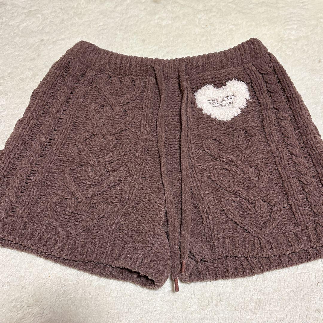 ジェラートピケ　2025 Valentin ハートアラン　カーディガン