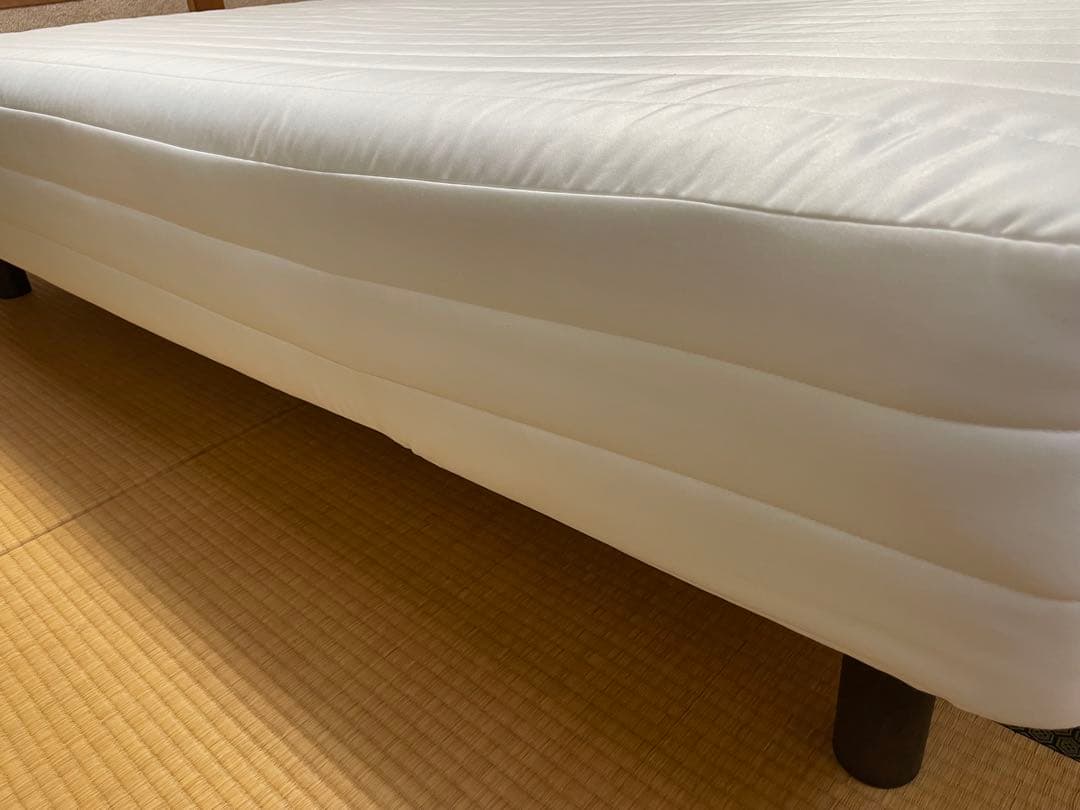 【無印良品】脚付マットレス・高密度ポケットコイル・セミダブル