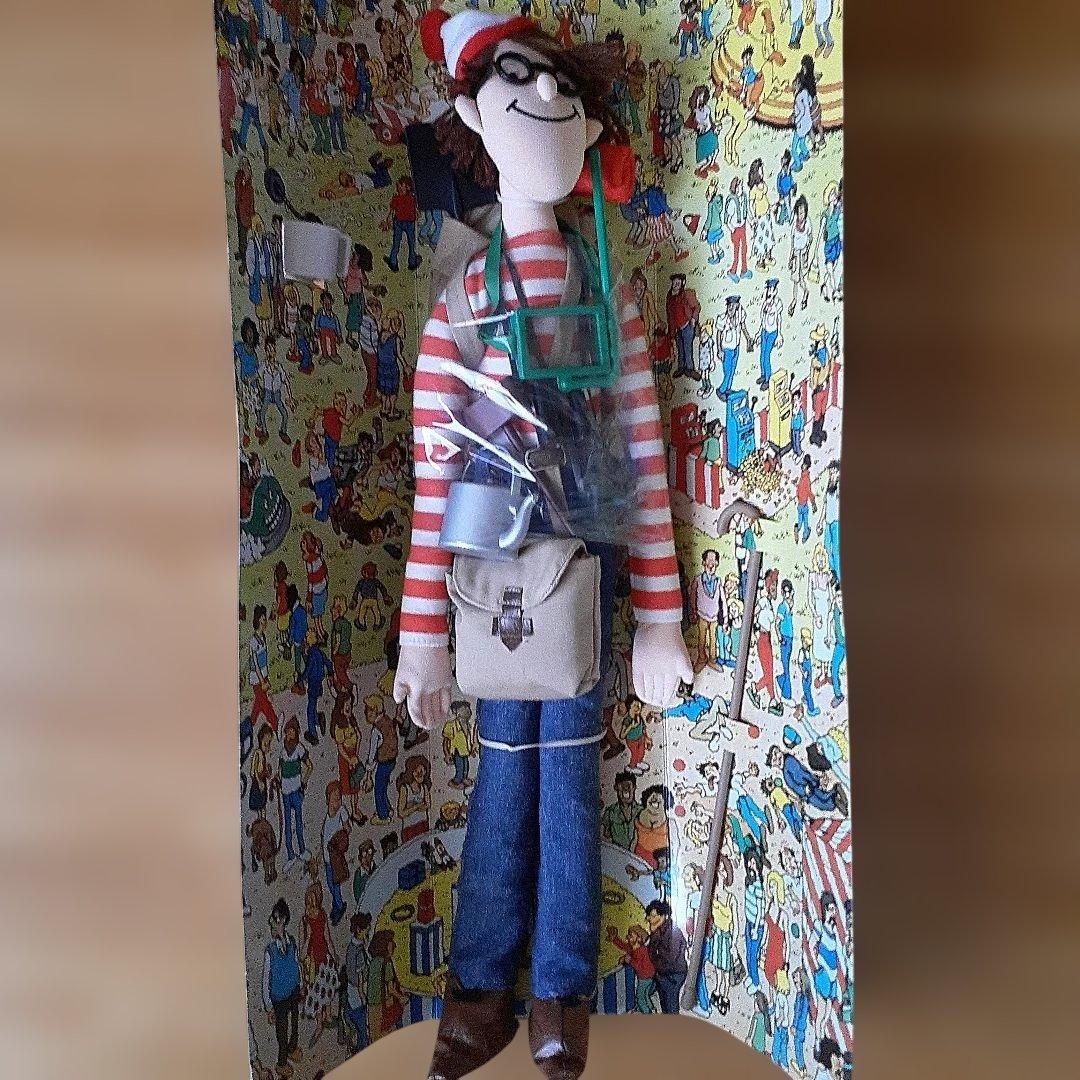 【レア・1991年】新品 ウォーリーをさがせ！ 公式ドール 50cm箱付き