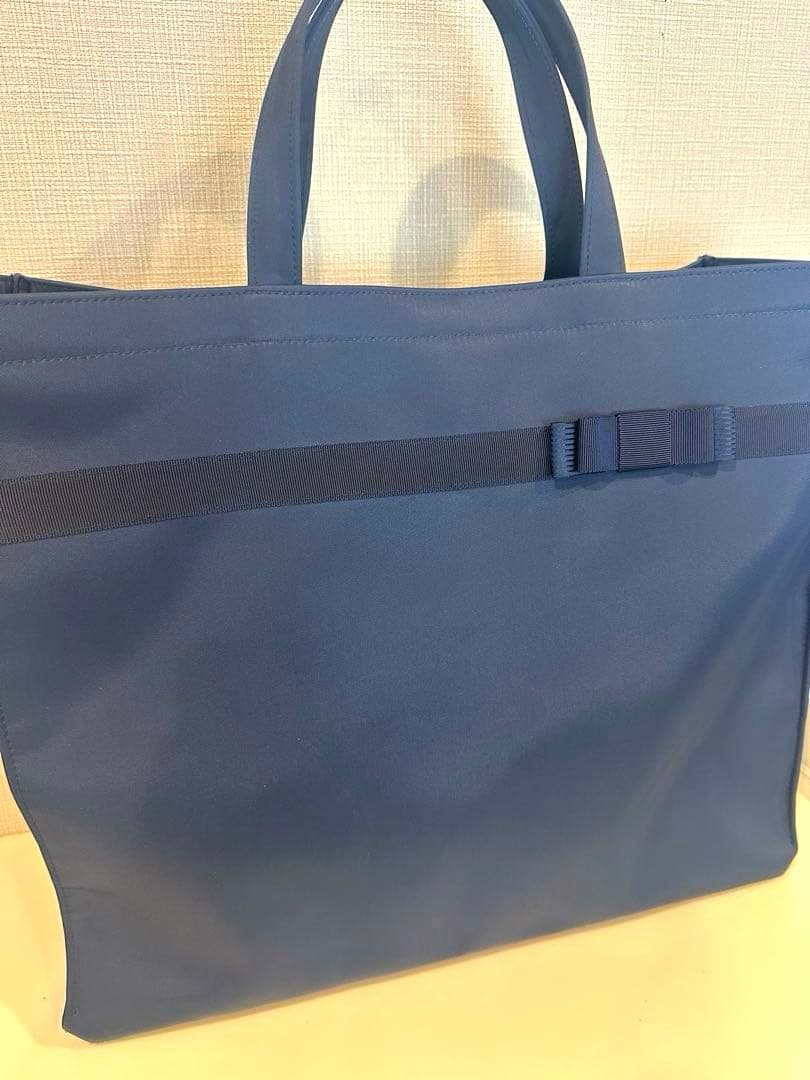 familiar　ファミリア　お受験　バッグ　ママ　レディース　ネイビー　トート