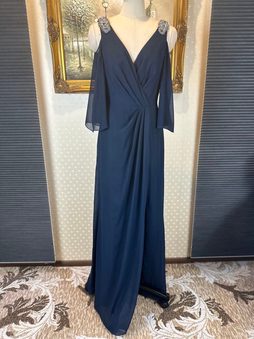 夏☘️Aラインロングドレスステージイベント誕生日二次会パティー