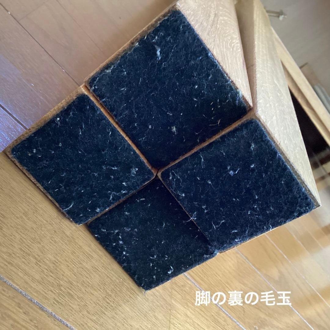 無印良品　ダイニングテーブル　オーク無垢材 80cm