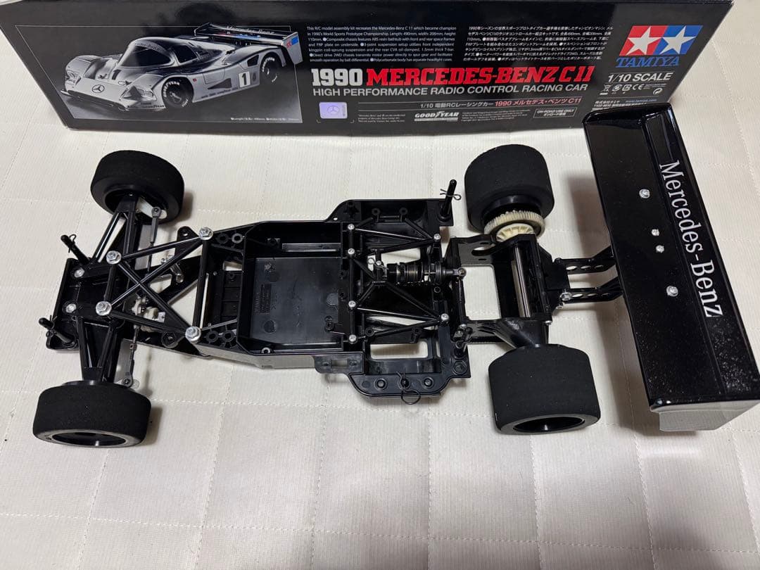 直接お渡し可能です　TAMIYA MERCEDES-BENZ C11 1/10