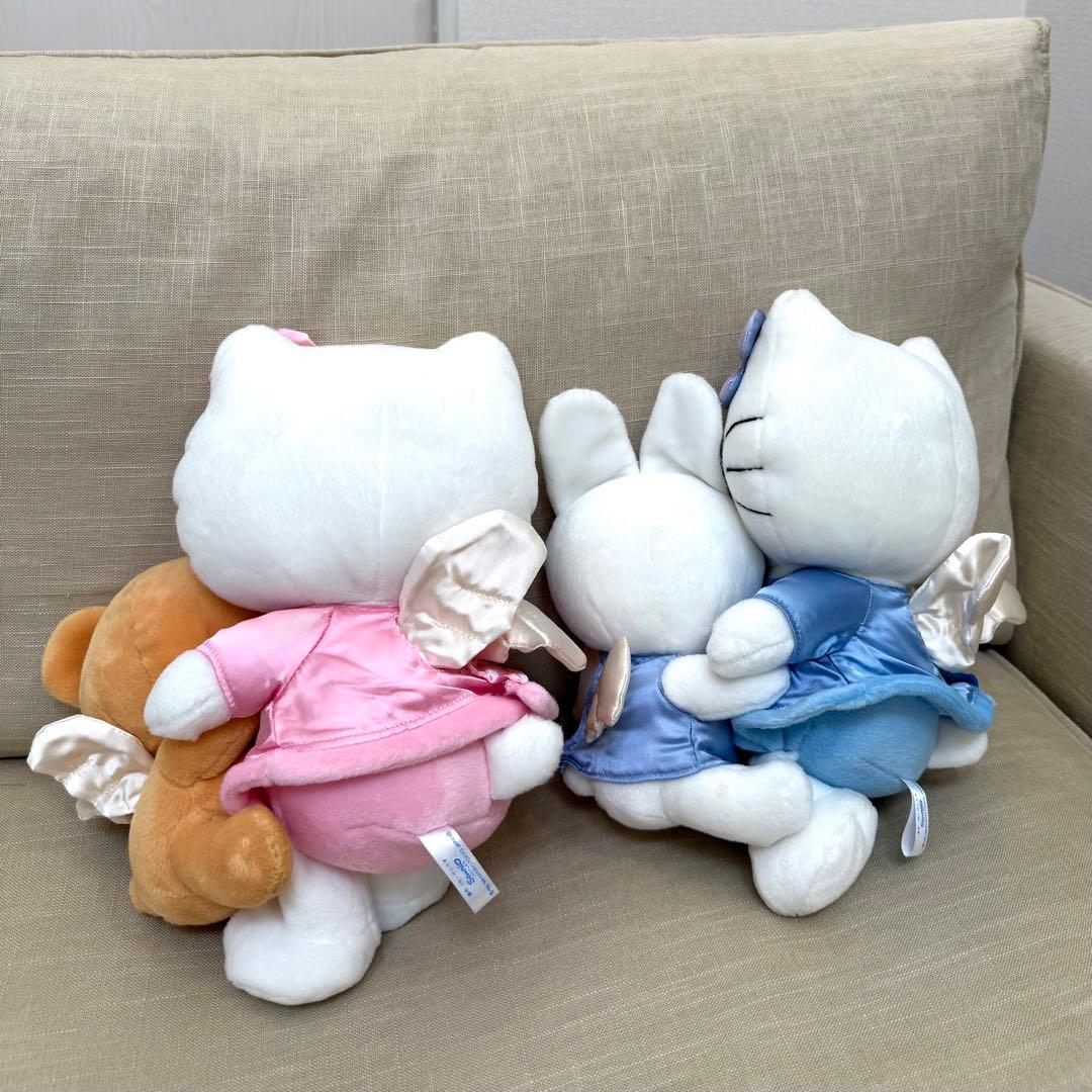 サンリオ　ハローキティ ペアエンジェル ぬいぐるみ1999年日本限定